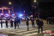 武穴约200名海军陆战队士兵进驻洛杉矶 开始执行警戒守卫任务